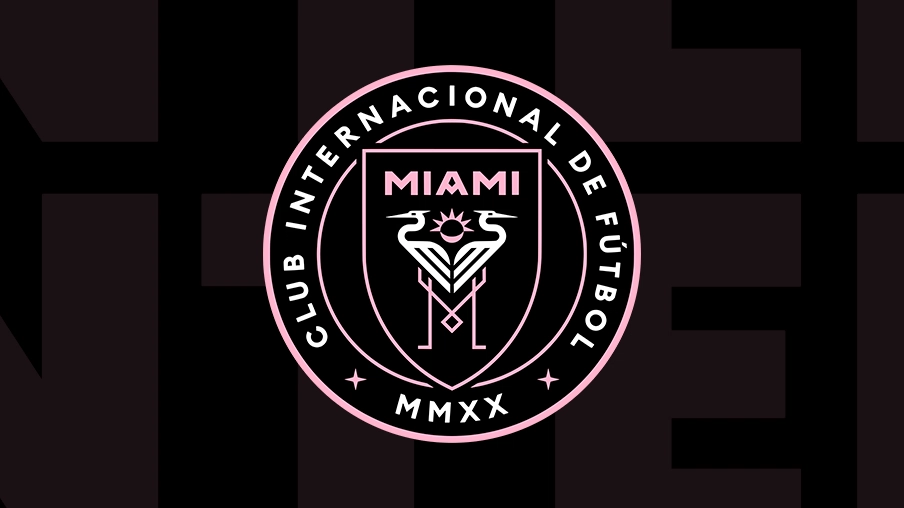 Imagem mostra escudo do Inter Miami