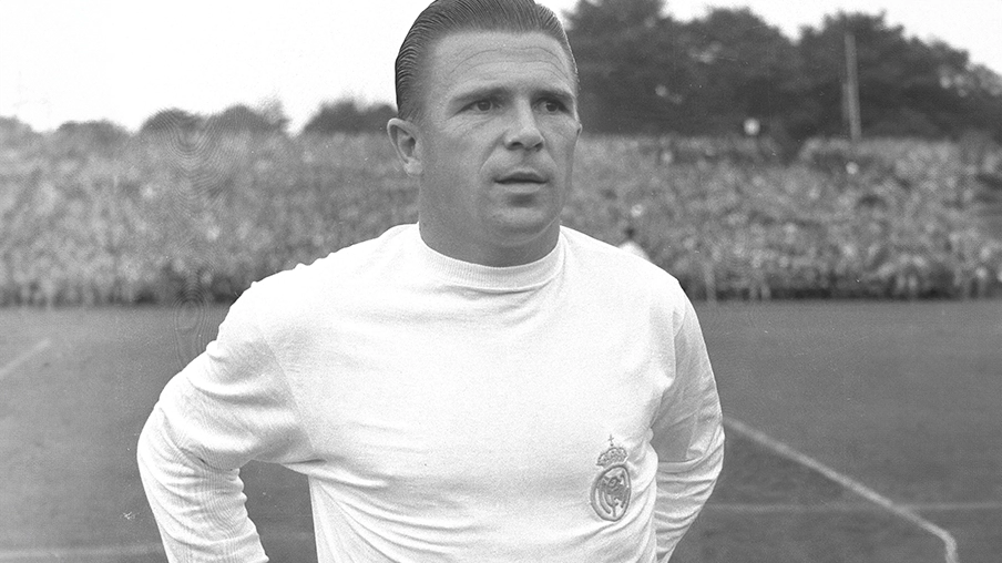 Imagem mostra jogador Ferenc Puskas