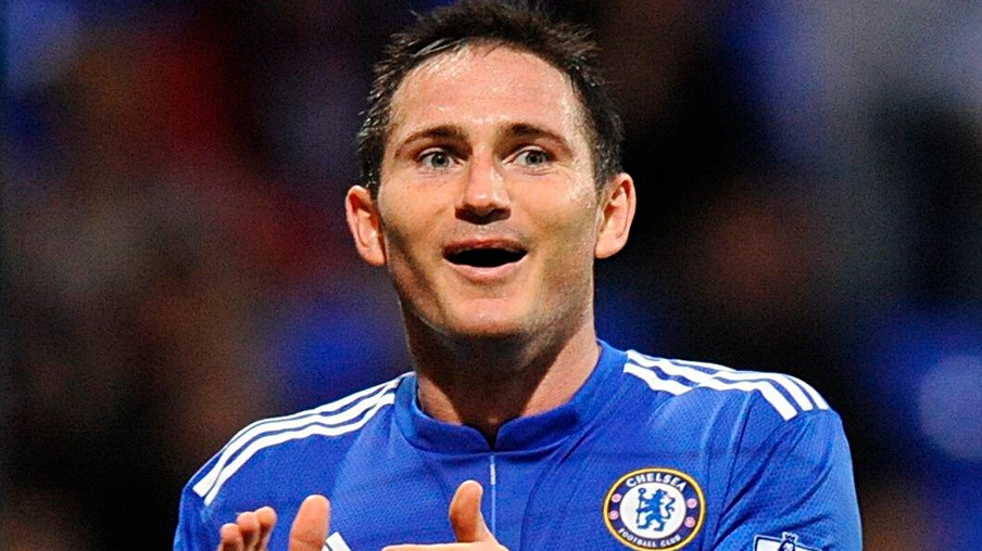 Imagem mostra o jogador Frank Lampard