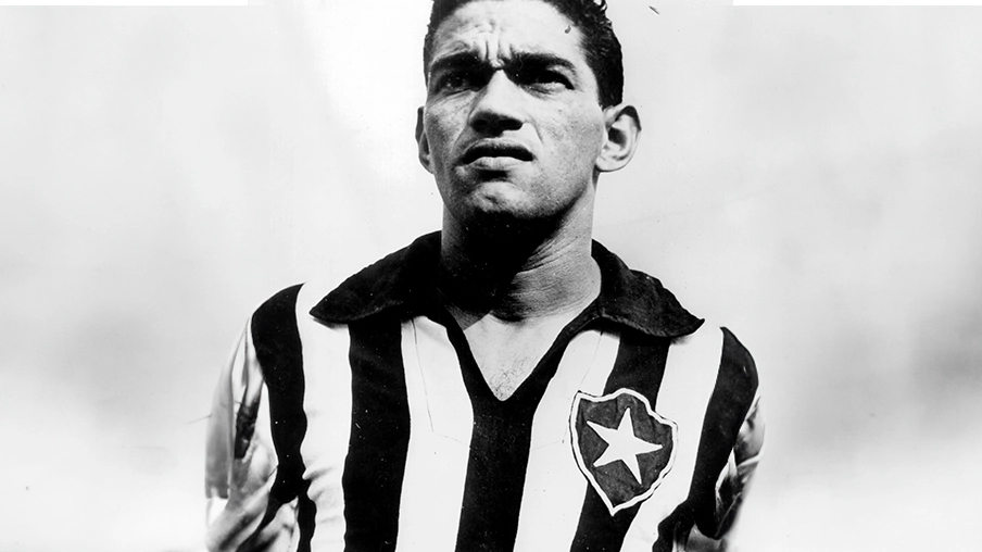 Imagem mostra jogador Garrincha