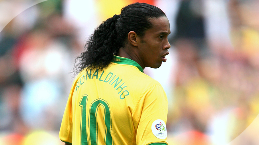 Imagem mostra jogador Ronaldinho Gaúcho