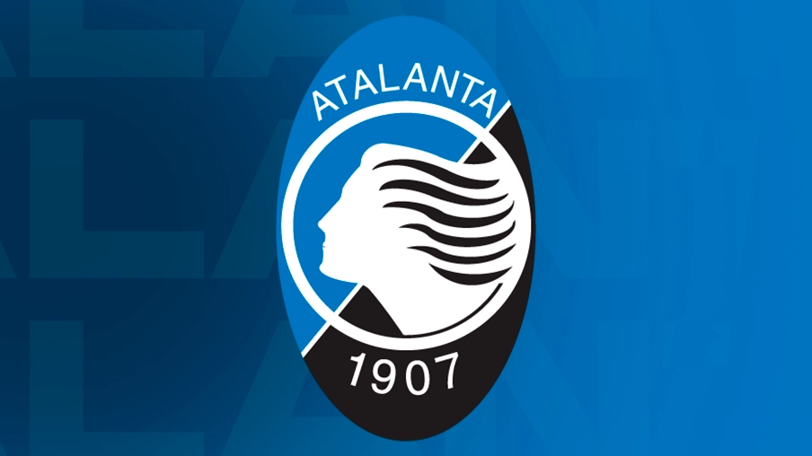 Imagem mostra escudo do Atalanta