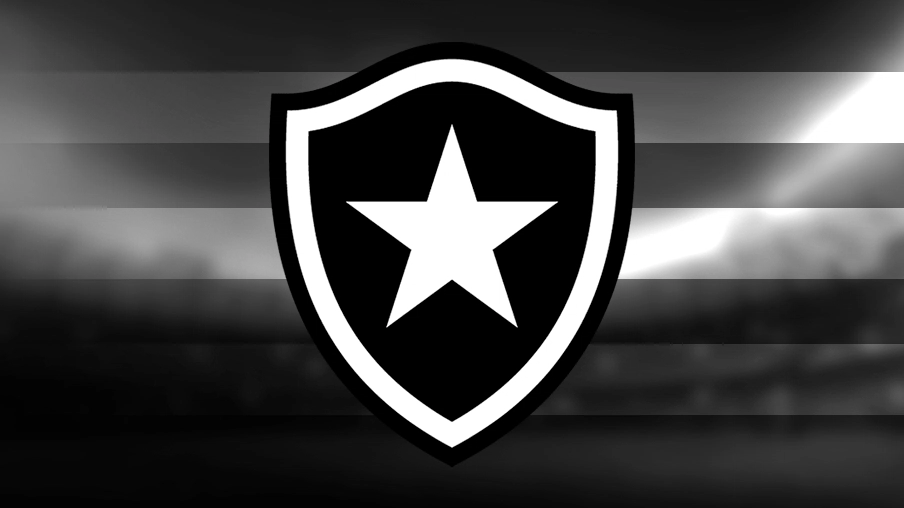 Imagem mostra escudo do Botafogo