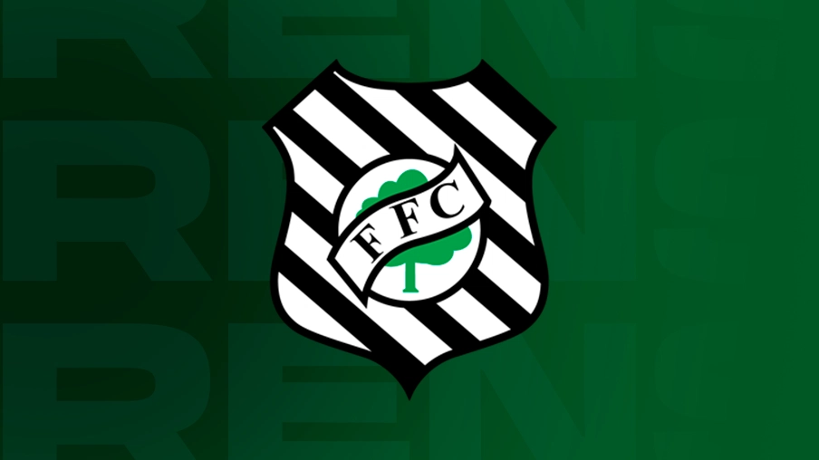 Imagem mostra escudo do Figueirense