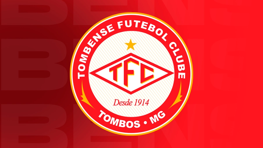 Imagem mostra escudo do Tombense