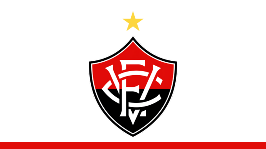 Imagem mostra escudo do Vitória