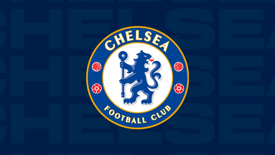 Imagem mostra escudo do Chelsea