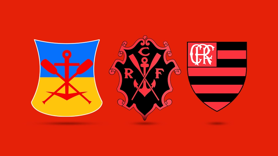 imagem escudos históricos flamengo