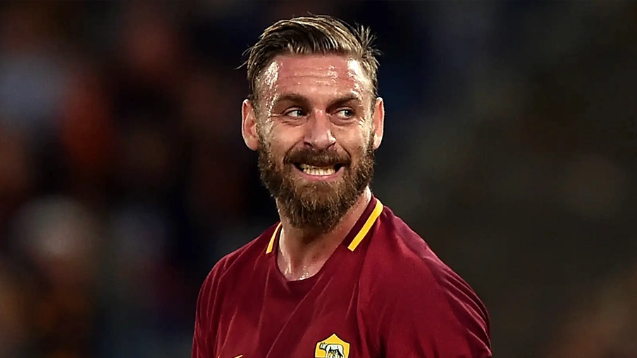 Imagem mostra o jogador Daniele De Rossi