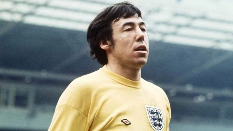 Imagem mostra jogador Gordon Banks