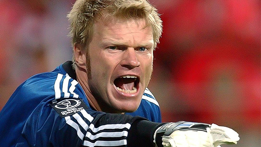 Imagem mostra o jogador Oliver Kahn