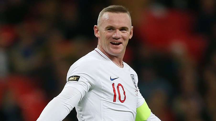 Imagem mostra jogador Wayne Rooney