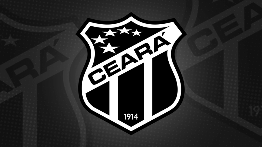 Imagem mostra escudo do Ceará