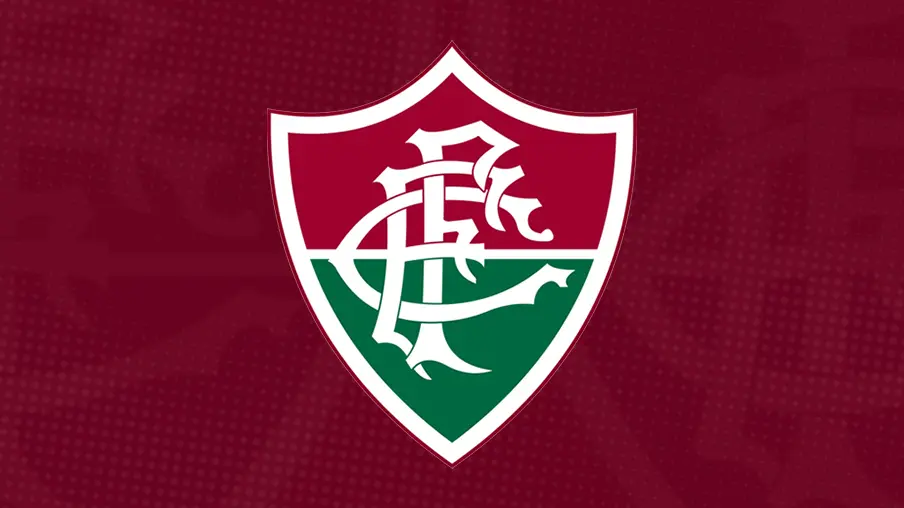 Imagem mostra escudo do Fluminense