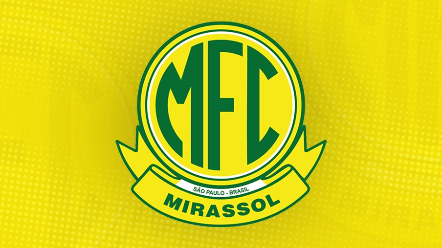 Imagem mostra escudo do Mirassol