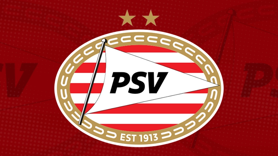 Imagem mostra escudo do PSV