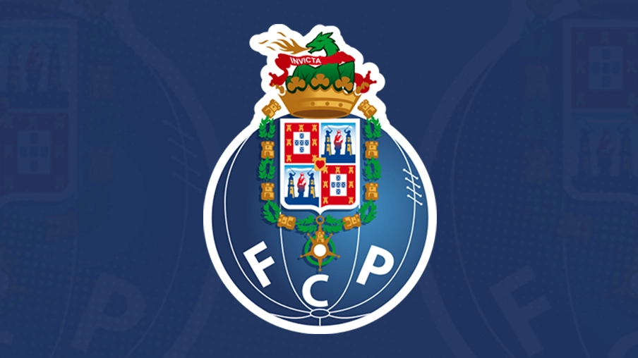 Imagem mostra escudo do Porto