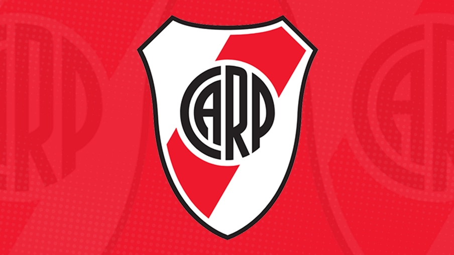 Imagem mostra escudo do River Plate