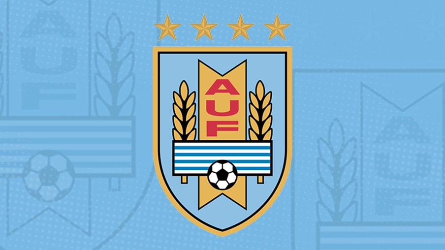 Imagem mostra escudo do Uruguai