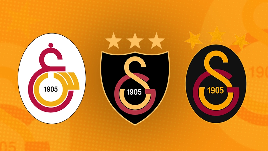 Imagem mostra escudos históricos do Galatasaray