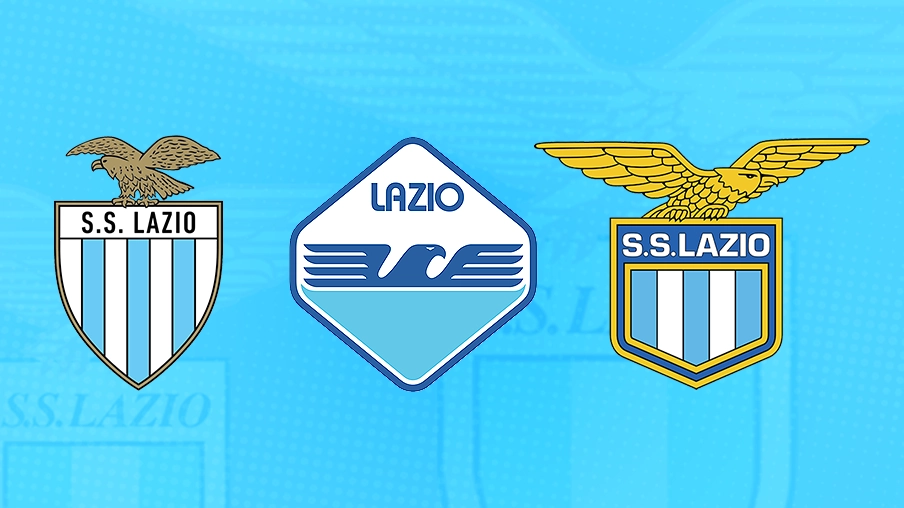 Imagem mostra escudos históricos do Lazio