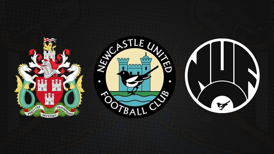 imagem ilustrativa evolução escudos Newcastle