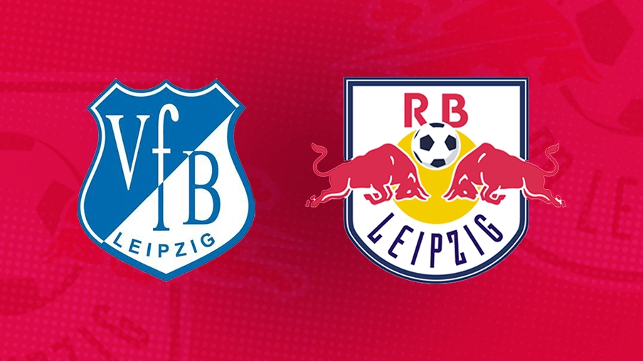 Imagem mostra escudos históricos do RB Leipzig